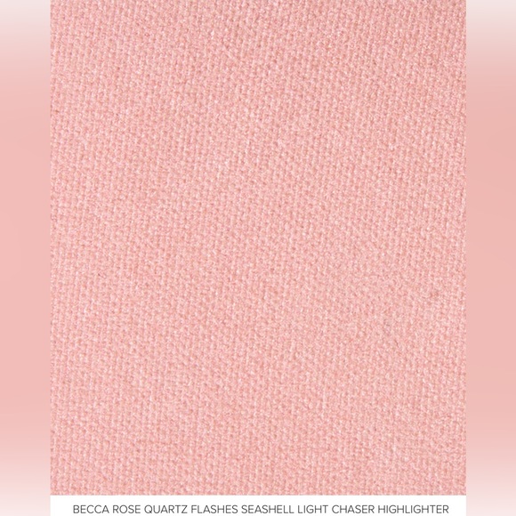 โค๏ธHOST PICKโค๏ธ Becca Light Chaser Highlighter in Rose Quartz Flash Seashell BNIB - Picture 4 of 16